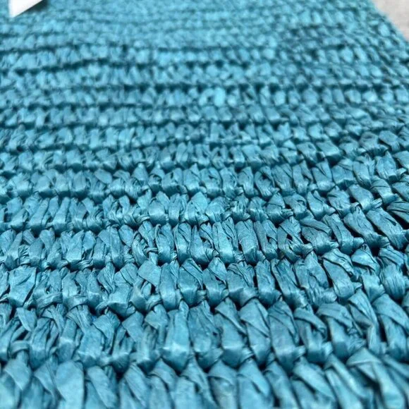 The Drop Women's Ealga Flat Handle Straw Tote - Picture 2 of 5